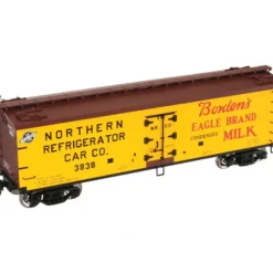 Trains|Atlas 41528 N Scale Borden 40' Wood Reefer #3837 - Model Train Junction: Quality Parts and Art Supplies