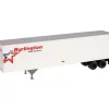 Trains|Atlas 29692 N Scale Burlington 45' Pines Trailer - Model Train Junction: Quality Parts and Art Supplies