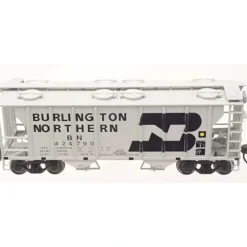 Trains|Atlas 31882 N Scale Burlington Northern PS2 Covered Hopper #424792 - Model Train Junction: Quality Parts and Art Supplies