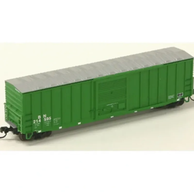 Trains|Atlas 45261 N Scale Burlington Northern 50' Precision Design Boxcar #214595 - Model Train Junction: Quality Parts and Art Supplies