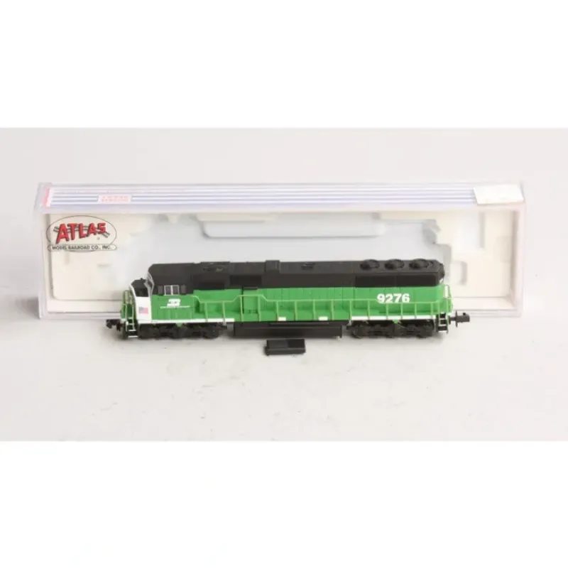 Trains|Atlas 49252 N Scale Burlington Northern SD-60M Diesel Locomotive #9276 LN/Box - Model Train Junction: Quality Parts and Art Supplies
