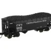 Trains|Atlas 42202 N Scale C&O 2 Bay Hopper #50314 - Model Train Junction: Quality Parts and Art Supplies