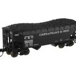 Trains|Atlas 42202 N Scale C&O 2 Bay Hopper #50314 - Model Train Junction: Quality Parts and Art Supplies