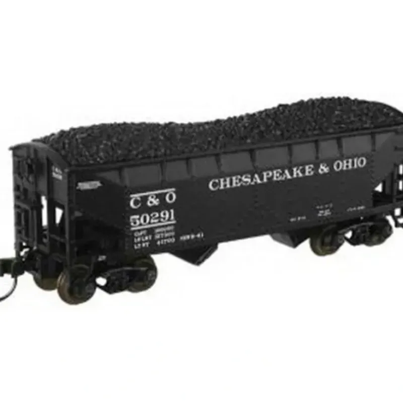 Trains|Atlas 42202 N Scale C&O 2 Bay Hopper #50314 - Model Train Junction: Quality Parts and Art Supplies