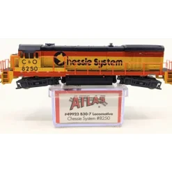 Trains|Atlas 49923 N Scale C&O Chessie System B30-7 Diesel Locomotive #8250 - Model Train Junction: Quality Parts and Art Supplies