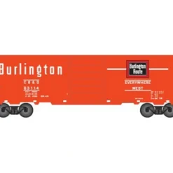 Trains|Atlas 34607 N Scale CB&Q 40' PS-1 Boxcar #63114 - Model Train Junction: Quality Parts and Art Supplies