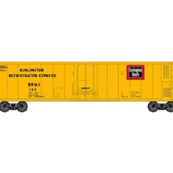 Trains|Atlas 36743 N Scale CB&Q 50' Reefer #123 - Model Train Junction: Quality Parts and Art Supplies