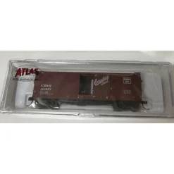 Trains|Atlas 45713 N Scale CB&Q USRA Wood Boxcar #120857 - Model Train Junction: Quality Parts and Art Supplies