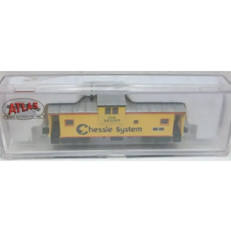 Trains|Atlas 30239 N Scale Chessie System EV Caboose #903295 - Model Train Junction: Quality Parts and Art Supplies