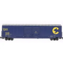 Trains|Atlas 50000341 N Scale Chessie/C&O 60' Auto Boxcar #488726 - Model Train Junction: Quality Parts and Art Supplies