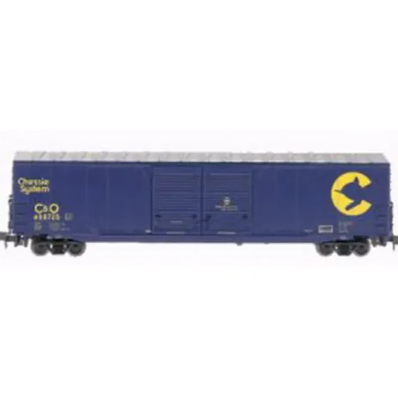 Trains|Atlas 50000341 N Scale Chessie/C&O 60' Auto Boxcar #488726 - Model Train Junction: Quality Parts and Art Supplies