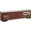 Trains|Atlas 50000434 N Scale CN 50' ACF Boxcar #419341 - Model Train Junction: Quality Parts and Art Supplies