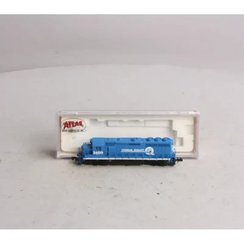 Trains|Atlas 48607 N Scale Conrail "Quality" GP-40-2 Diesel Locomotive LN/Box - Model Train Junction: Quality Parts and Art Supplies