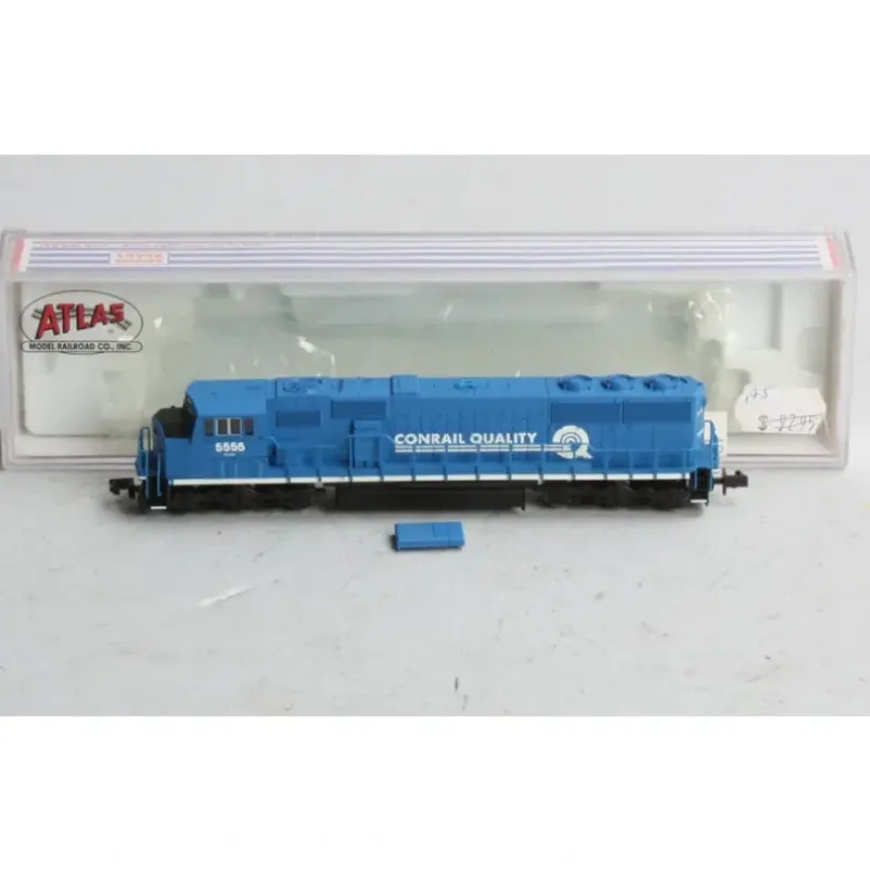 Trains|Atlas 49256 N Scale Conrail SD-60M Diesel Locomotive #5555 LN/Box - Model Train Junction: Quality Parts and Art Supplies