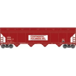 Trains|Atlas 50000088 N Scale Continental Polymers 5250 Hopper #3000 - Model Train Junction: Quality Parts and Art Supplies