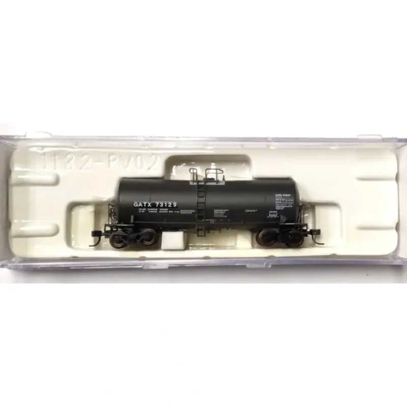 Trains|Atlas 40372 N Scale Corn Syrup GATX 17,600 Gallon Tank #73129 - Model Train Junction: Quality Parts and Art Supplies