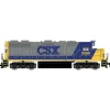 Trains|Atlas 47827 N Scale CSX GP38-2 Diesel Locomotive #2563 w/DCC - Model Train Junction: Quality Parts and Art Supplies