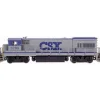 Trains|Atlas 47945 N Scale CSX U23B Diesel Locomotive #3278 w/DCC - Model Train Junction: Quality Parts and Art Supplies