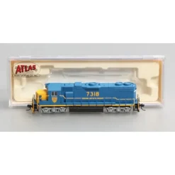Trains|Atlas 47847 N Scale D&H GP-38 Diesel Locomotive #7318 - Model Train Junction: Quality Parts and Art Supplies