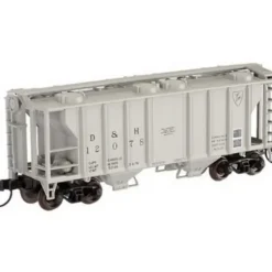 Trains|Atlas 31943 N Scale D&H PS2 2-Bay Hopper #12078 - Model Train Junction: Quality Parts and Art Supplies