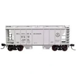 Trains|Atlas 31911 N Scale Delaware & Hudson PS-2 Covered Hopper #12061 - Model Train Junction: Quality Parts and Art Supplies