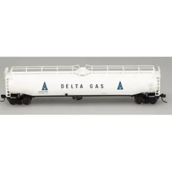 Trains|Atlas 37152 N Scale Delta Gas 33,000 Gallon Tankcar #2 - Model Train Junction: Quality Parts and Art Supplies
