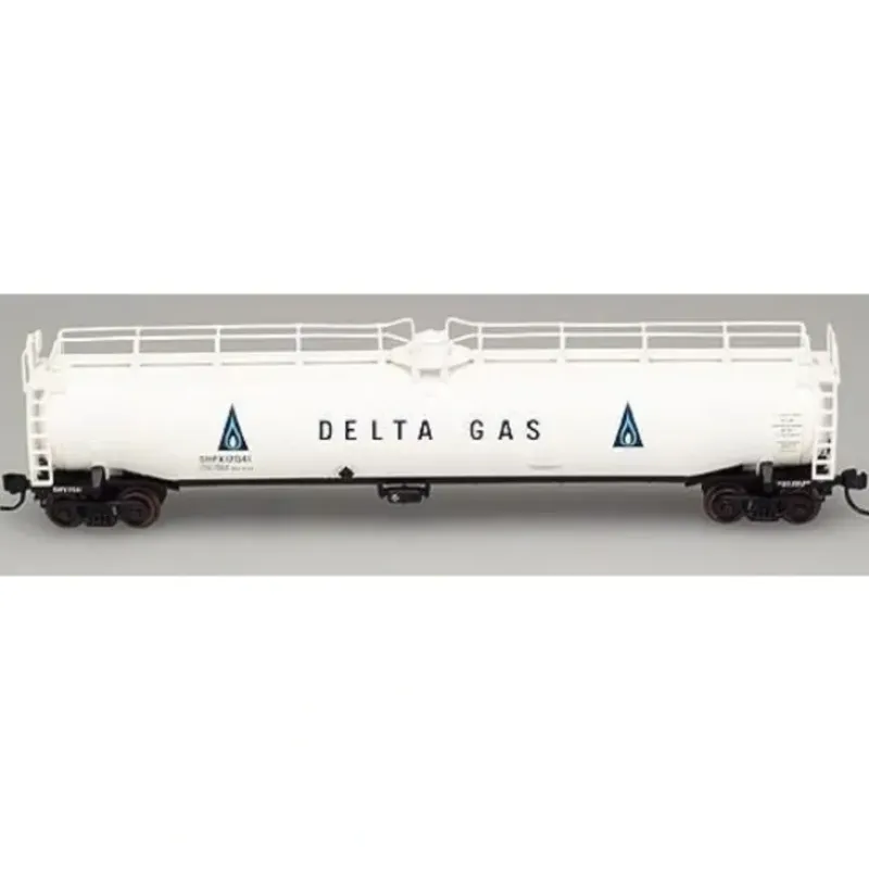 Trains|Atlas 37151 N Scale Delta Gas 33,000 Gallon Tankcar #1 - Model Train Junction: Quality Parts and Art Supplies