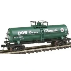 Trains|Atlas 43942 N Scale Dow 11,000 Gallon Tankcar #55212 - Model Train Junction: Quality Parts and Art Supplies