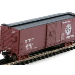 Trains|Atlas 45828 N Scale DT&I Steel Rebuilt Boxcar #11542 - Model Train Junction: Quality Parts and Art Supplies