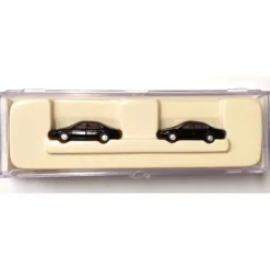 Trains|Atlas 2907 N Scale Ebony 1996 Ford Taurus (Pack of 2) - Model Train Junction: Quality Parts and Art Supplies