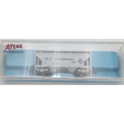 Trains|Atlas 3902 N Scale Erie Lackawanna ACF 2-Bay Centerflow Hopper #21393 LN/Box - Model Train Junction: Quality Parts and Art Supplies