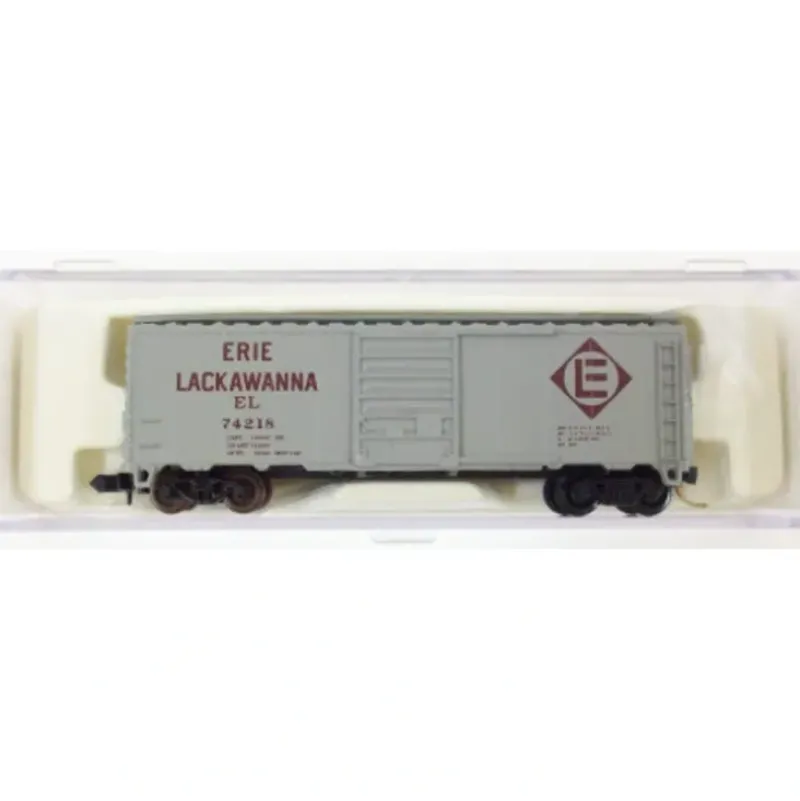 Trains|Atlas 34021 N Scale Erie Lackawanna 40' Boxcar - Model Train Junction: Quality Parts and Art Supplies