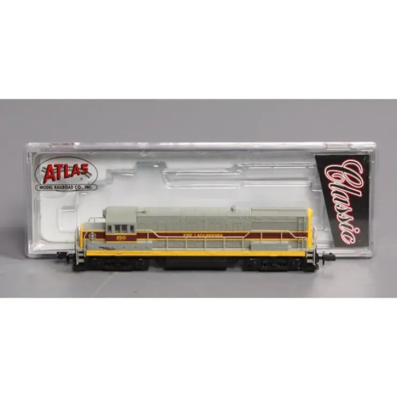 Trains|Atlas 44791 N Scale Erie Lackawanna U25B PH.2B Diesel Locomotive #2510 LN/Box - Model Train Junction: Quality Parts and Art Supplies