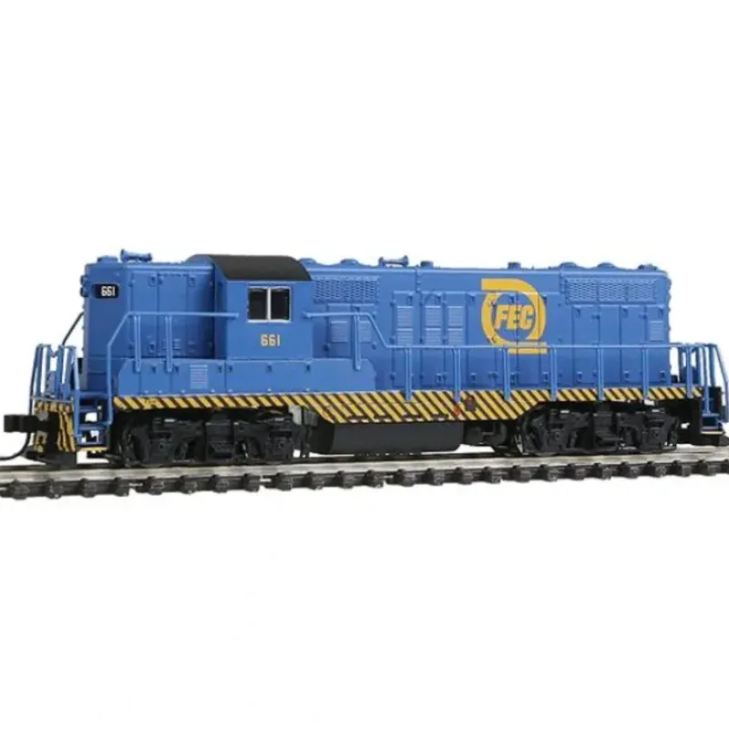 Trains|Atlas 48371 N Scale FEC GP9 Ph II #661 - Model Train Junction: Quality Parts and Art Supplies