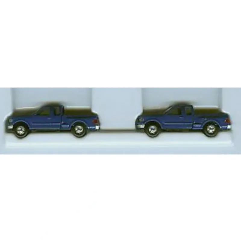 Trains|Atlas 2982 N Scale Ford F150 Flare-Moonlight Blue (Pack of 2) - Model Train Junction: Quality Parts and Art Supplies