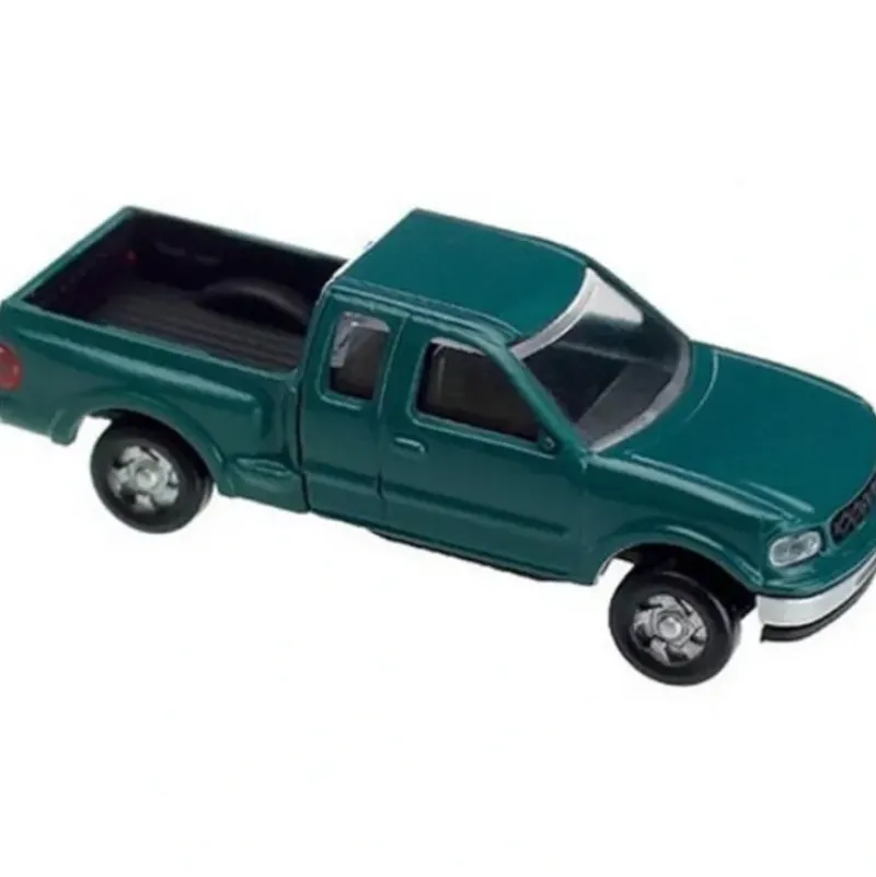 Trains|Atlas 2983 N Scale Ford F150 Flare Side-Pacific Green (Pack of 2) - Model Train Junction: Quality Parts and Art Supplies