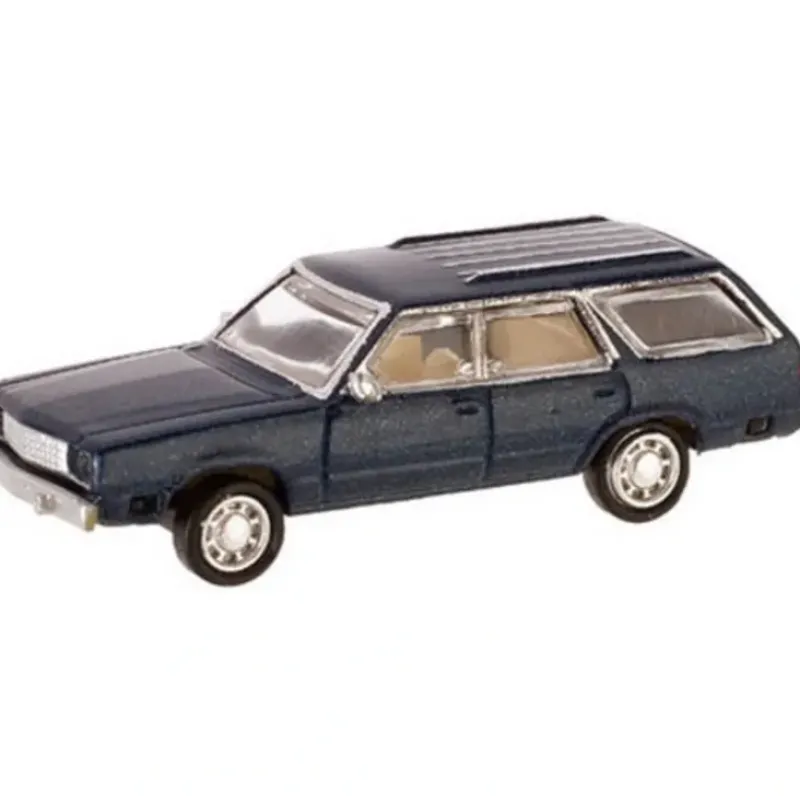 Trains|Atlas 60000038 N Scale Ford Fairmont Wagon-Dark Blue (2) - Model Train Junction: Quality Parts and Art Supplies