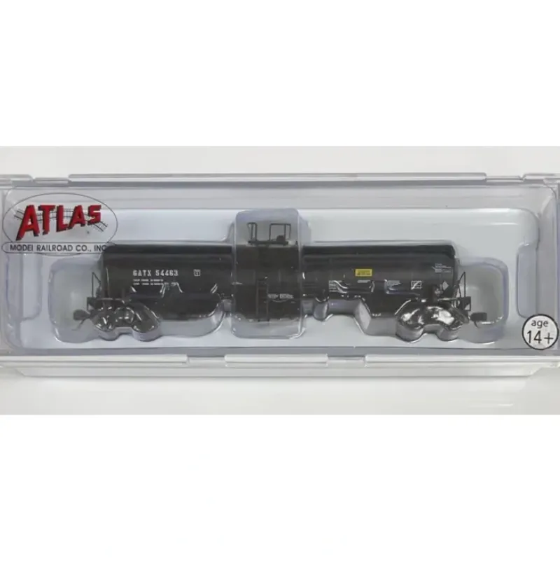 Trains|Atlas 50000246 N Scale GATX 25,500 Gallon Tankcar #54463 - Model Train Junction: Quality Parts and Art Supplies
