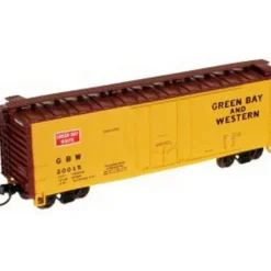Trains|Atlas 33313 N Scale GB&W 40' PD Boxcar #20001 - Model Train Junction: Quality Parts and Art Supplies