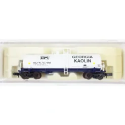 Trains|Atlas 34813 N Scale Georgia Kaolin Tank Car - Model Train Junction: Quality Parts and Art Supplies