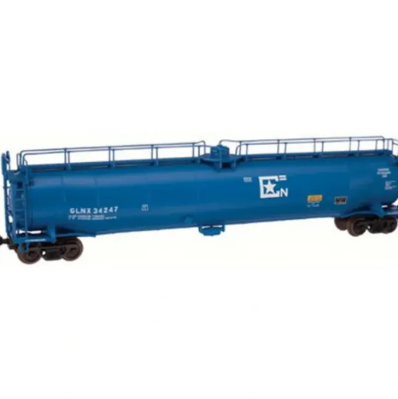 Trains|Atlas 37164 N Scale GLNX 33,000 Gallon Tankcar #34235 - Model Train Junction: Quality Parts and Art Supplies