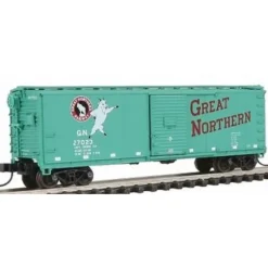 Trains|Atlas 45830 N Scale GN Steel Rebuilt Boxcar #27023 - Model Train Junction: Quality Parts and Art Supplies