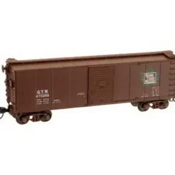 Trains|Atlas 45847 N Scale GTW USRA Steel Rebuilt Boxcar #470288 - Model Train Junction: Quality Parts and Art Supplies