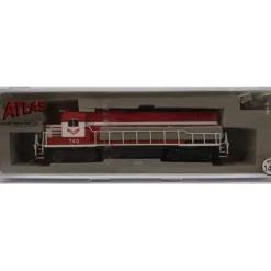 Trains|Atlas 47660 N Scale Gulf, Mobile & Ohio GP38-2 Diesel Locomotive #740 - Model Train Junction: Quality Parts and Art Supplies