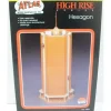 Trains|Atlas 2836 N Scale High Rise Hexagon Building Kit - Model Train Junction: Quality Parts and Art Supplies