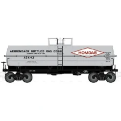 Trains|Atlas 43762 N Scale Homgas/Saranac 11,000 Gallon Tankcar - Model Train Junction: Quality Parts and Art Supplies