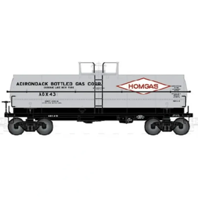 Trains|Atlas 43762 N Scale Homgas/Saranac 11,000 Gallon Tankcar - Model Train Junction: Quality Parts and Art Supplies