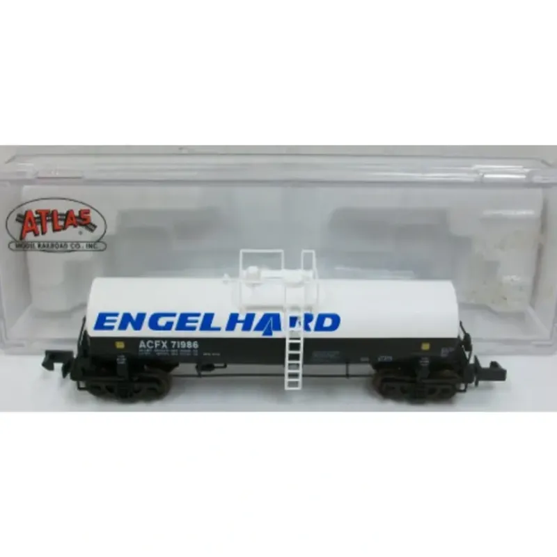 Trains|Atlas 34803 N Scale Kaolin Tank Car - Model Train Junction: Quality Parts and Art Supplies