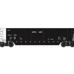 Trains|Atlas 43812-11 N Scale KCLX Bathtub Gondola #7477 - Model Train Junction: Quality Parts and Art Supplies