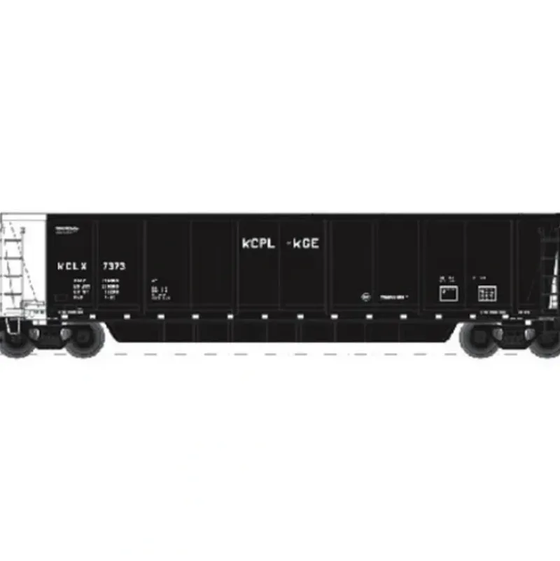 Trains|Atlas 43812-11 N Scale KCLX Bathtub Gondola #7477 - Model Train Junction: Quality Parts and Art Supplies